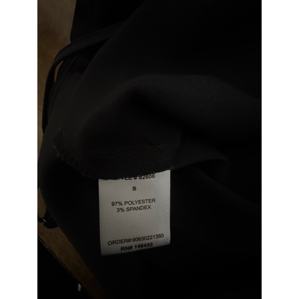 Becool Black Cowl Neck Satin Midi Slip Dress Small Sleeveless - Picture 7 of 7